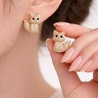 anti tarnish stud earrings under 500 for girls