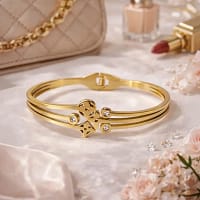 gold bracelet for women designer crystal bracelet stylish gold bangle