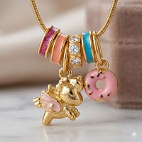 Anti Tarnish Gold Plated Unicorn Charm Necklace