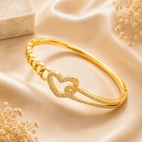 Double Heart Bracelet