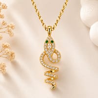 Snake Pendant Necklace