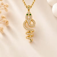 Snake Pendant Necklace