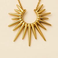 Sunburst Pendant Necklace