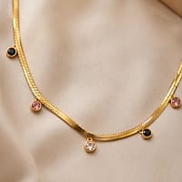 Aurora Charm Necklace by VEDA JEWELS