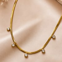 Starlight Dainty Necklace by VEDA JEWELS