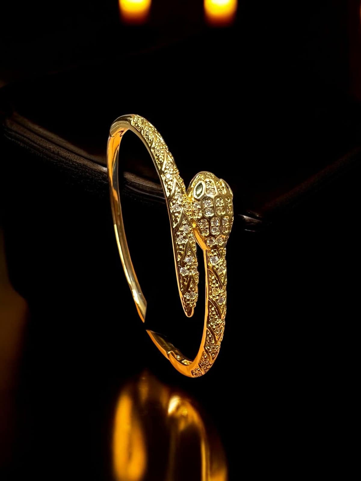 Serpent Gold Bracelet ( Standard Size ) - Image 2