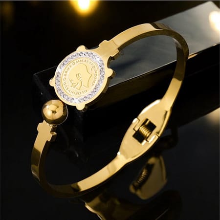 18K Gold Plated Ginni Coin Bracelet