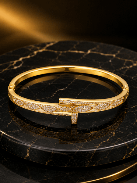 Crystal Nail Bracelet for Women