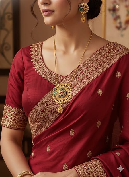 Enamel Peacock Necklace Set