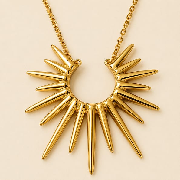 Sunburst Pendant Necklace