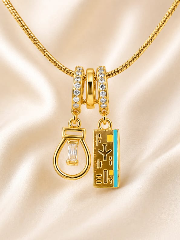 Travel Charm Necklace
