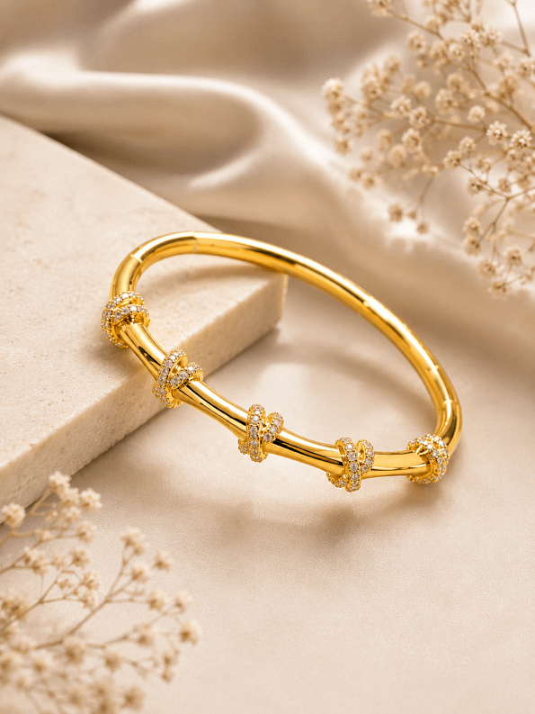 Crystal Knot Bracelet for Women